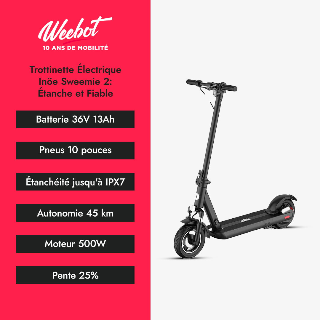 Trottinette Électrique Inöe Sweemie 2