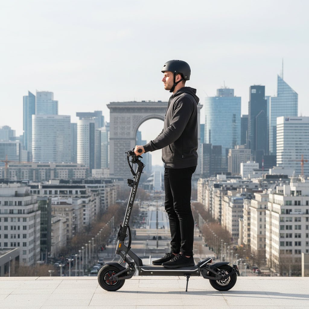 Trottinette Électrique Teverun Fighter Mini Eco V6