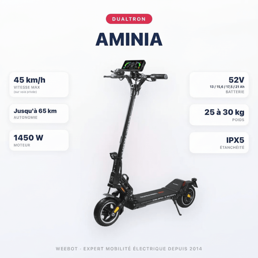 Trottinette Électrique Dualtron Aminia