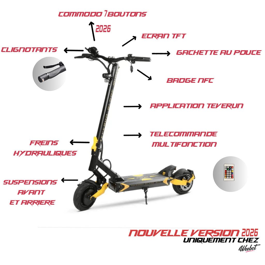 Trottinette Électrique Teverun Blade Mini Ultra