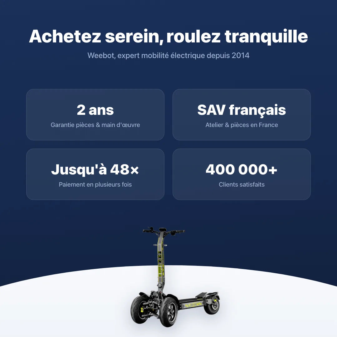 Trottinette Électrique Langfeite 3 Roues GT3