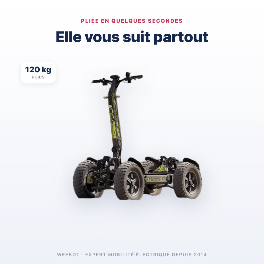 Trottinette Électrique 4 Roues Langfeite GT4