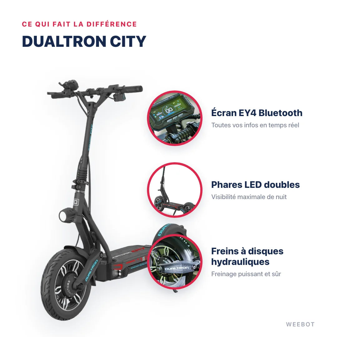Trottinette Électrique Dualtron City
