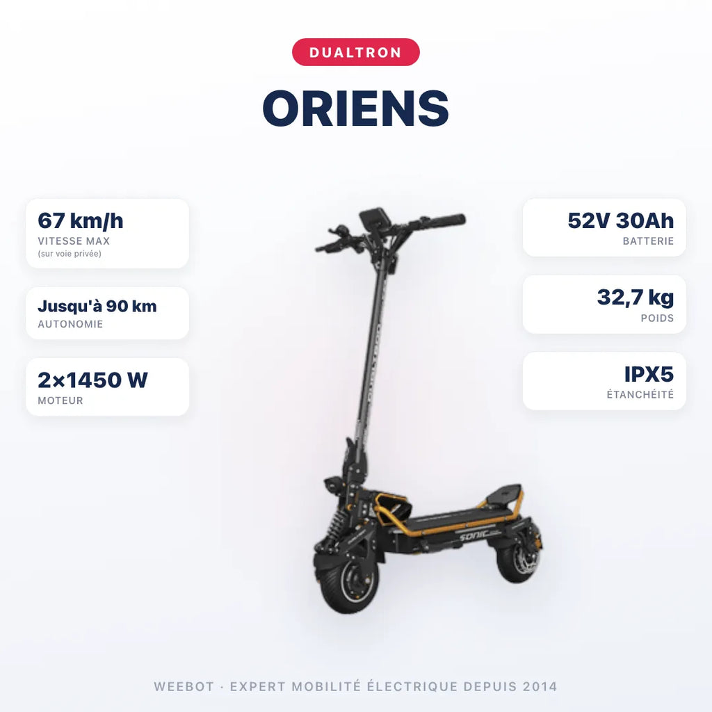 Trottinette Électrique Dualtron Oriens