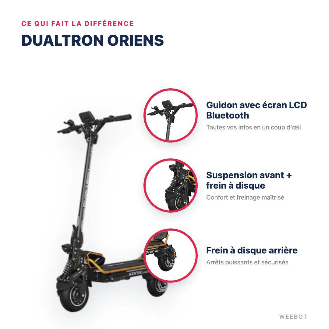 Trottinette Électrique Dualtron Oriens