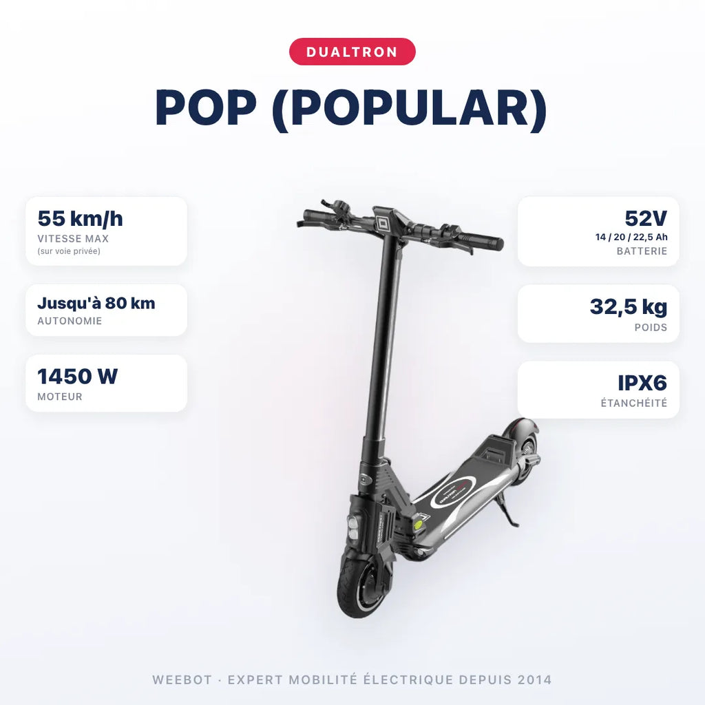 Trottinette Électrique Dualtron Pop (Popular)