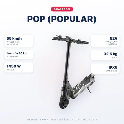 Trottinette Électrique Dualtron Pop (Popular)