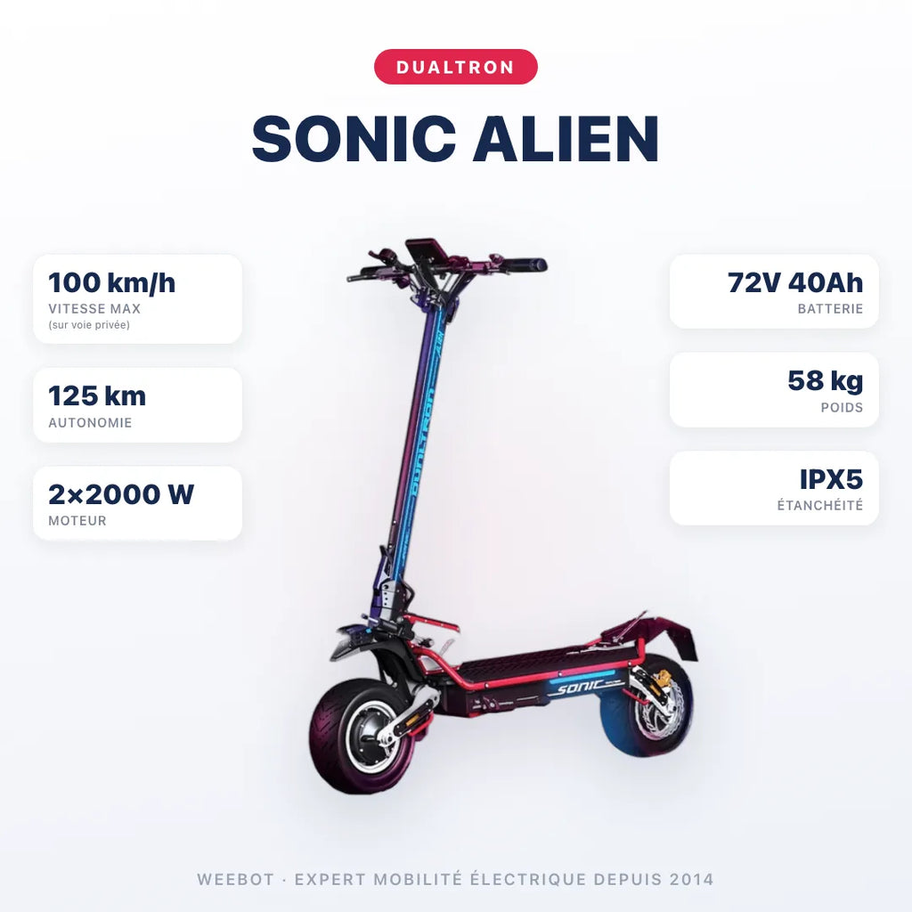 Trottinette Électrique Dualtron Sonic Alien