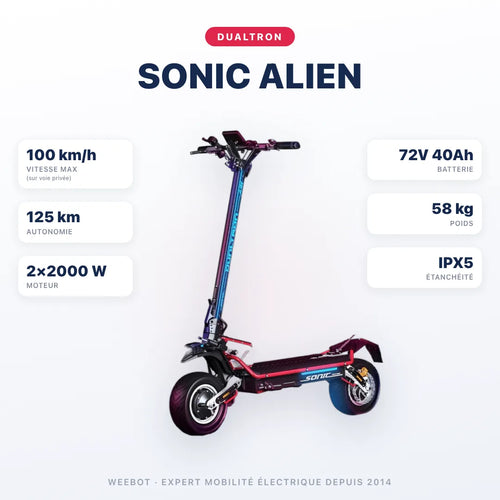 Trottinette Électrique Dualtron Sonic Alien