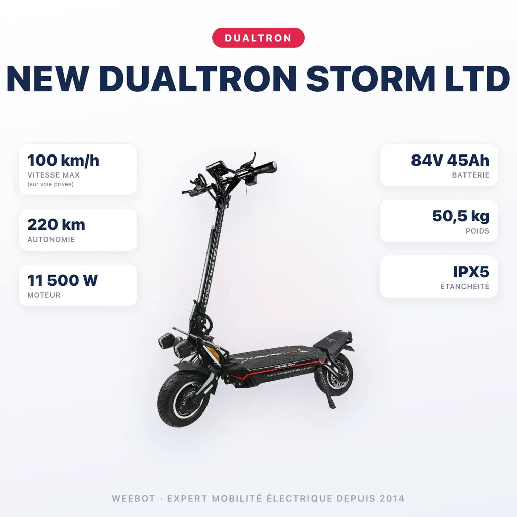 Trottinette Électrique New Dualtron Storm LTD