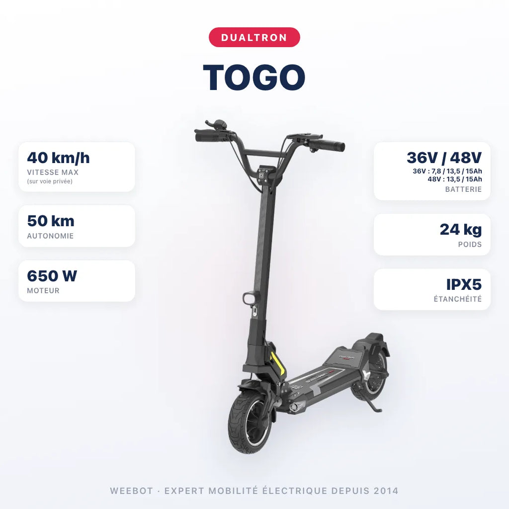 Trottinette Électrique Dualtron Togo