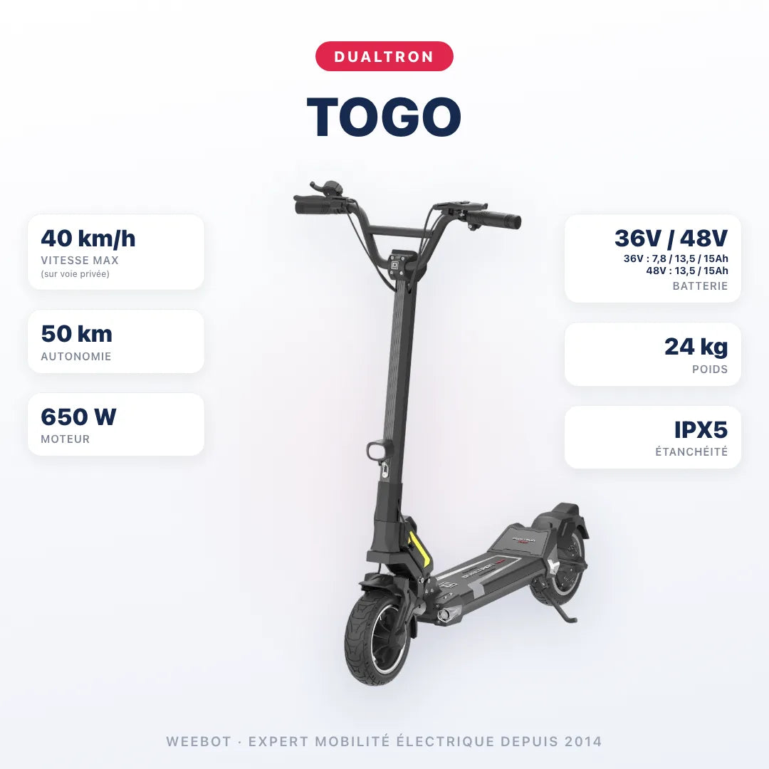Trottinette Électrique Dualtron Togo