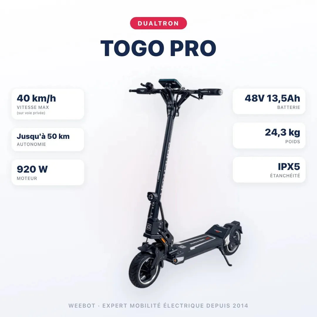 Trottinette Électrique Dualtron Togo Pro