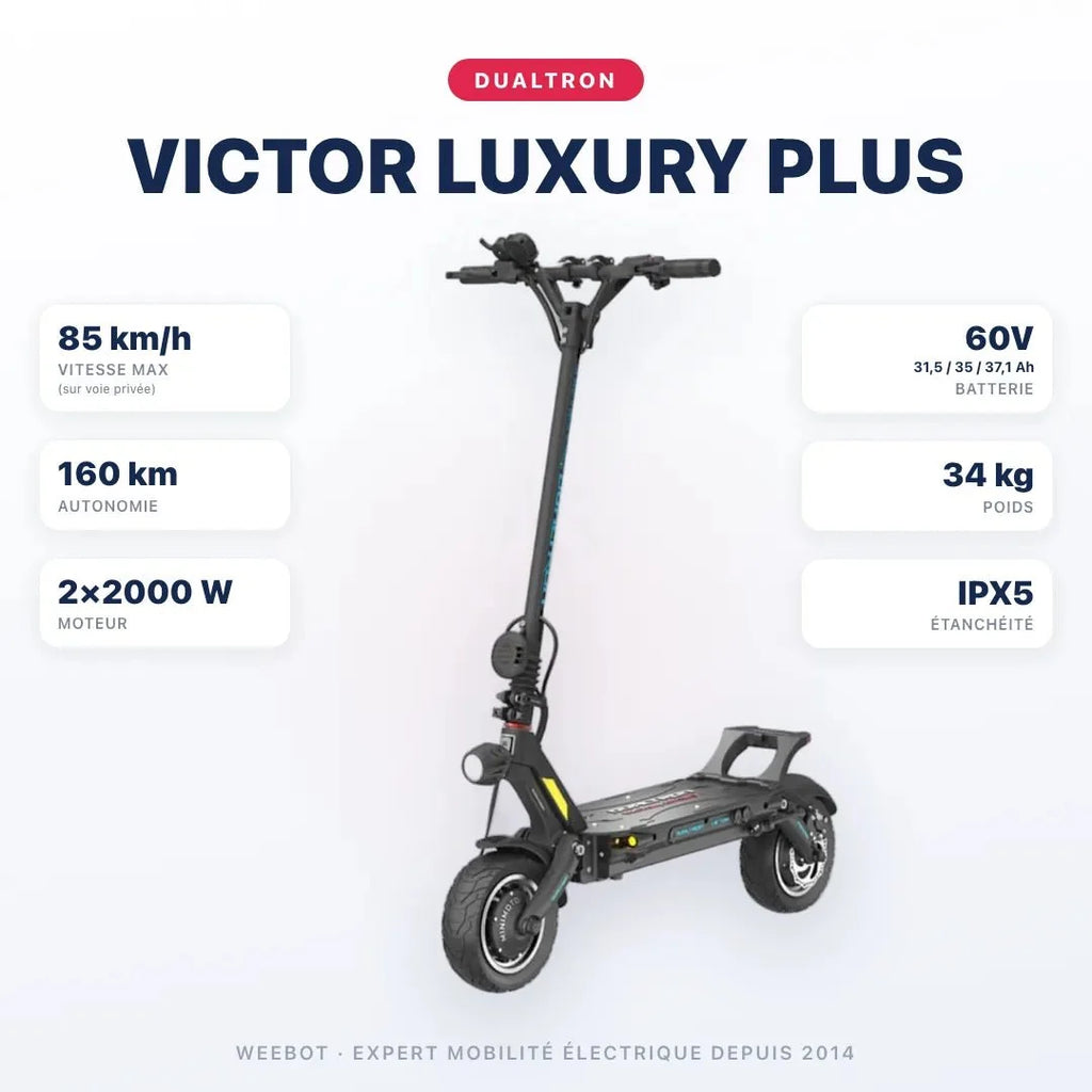 Trottinette Électrique Dualtron Victor Luxury Plus