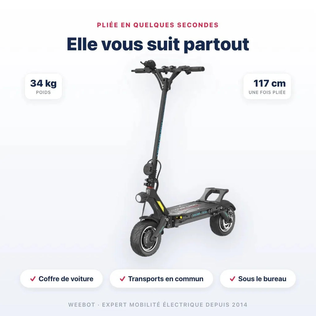 Trottinette Électrique Dualtron Victor Luxury Plus