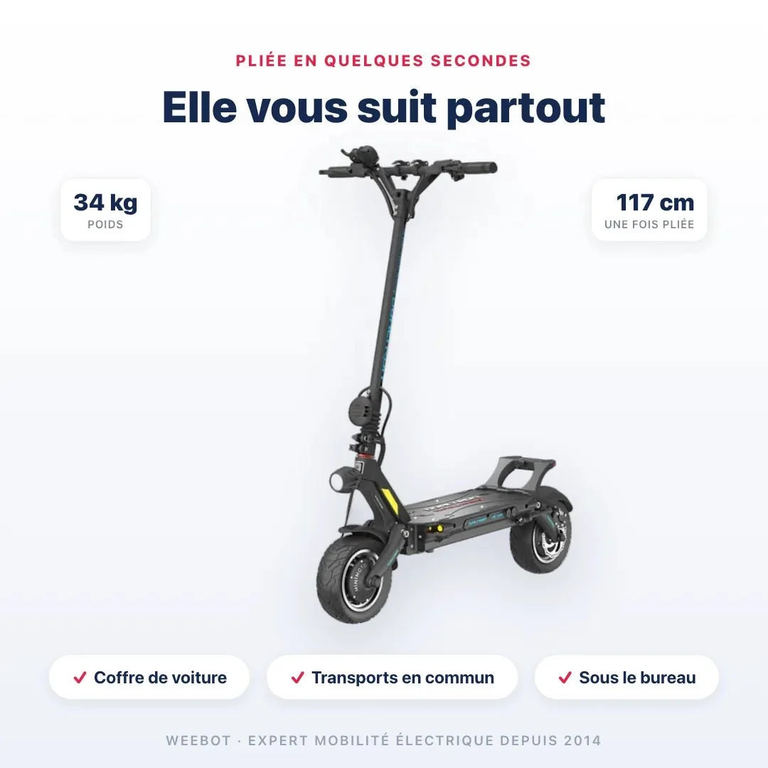 Trottinette Électrique Dualtron Victor Luxury Plus