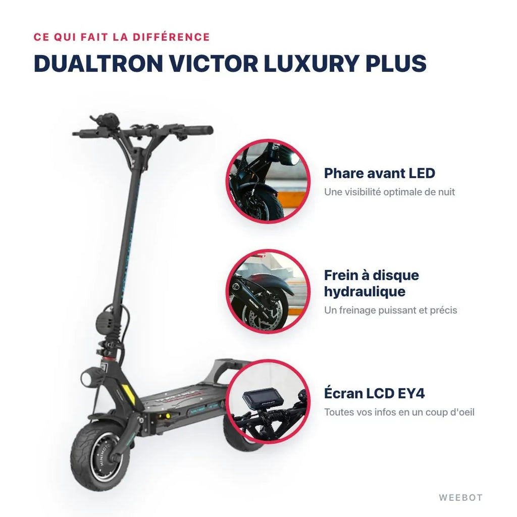 Trottinette Électrique Dualtron Victor Luxury Plus