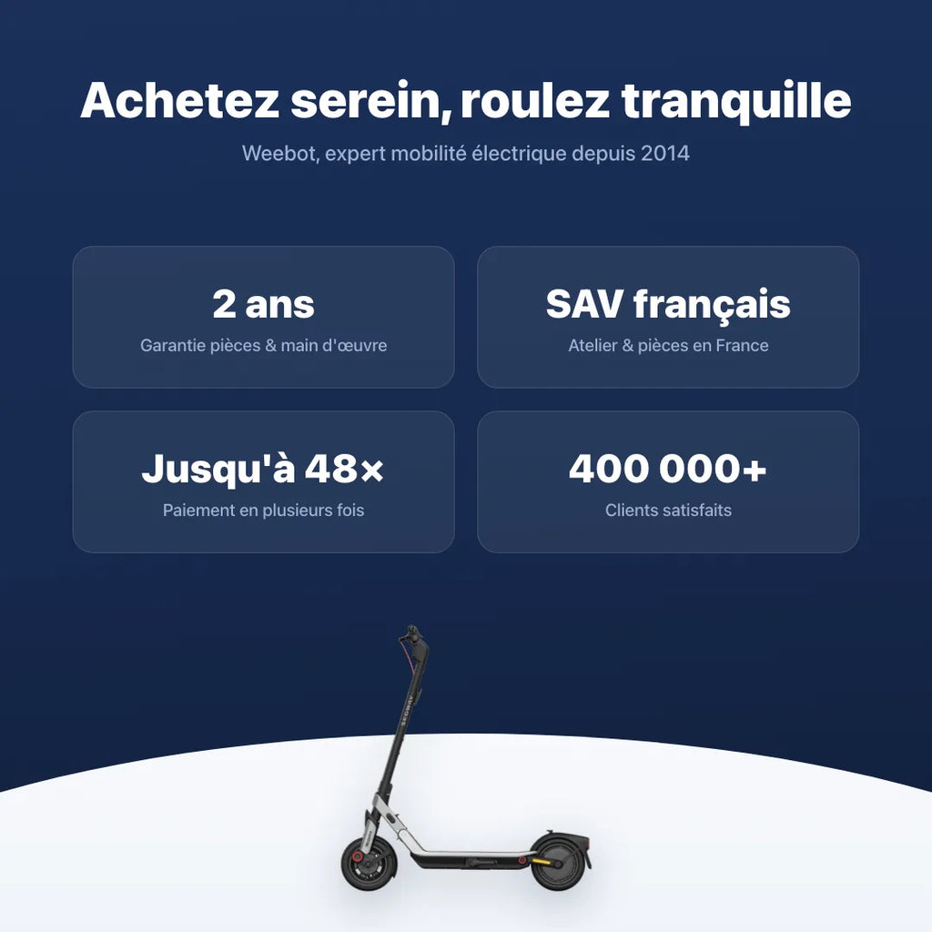 Trottinette Électrique E3 E Ninebot by Segway