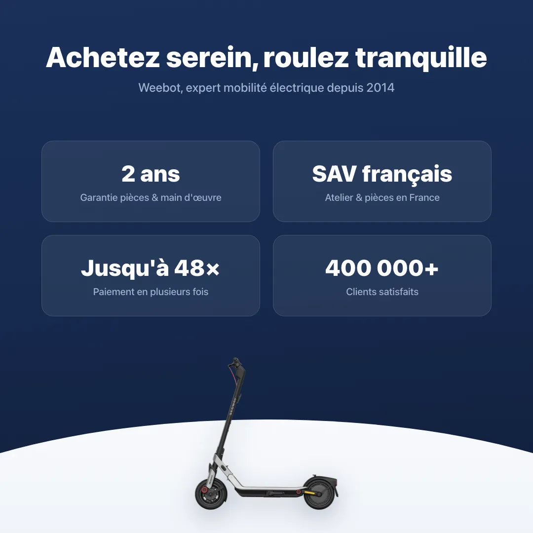 Trottinette Électrique E3 E Ninebot by Segway