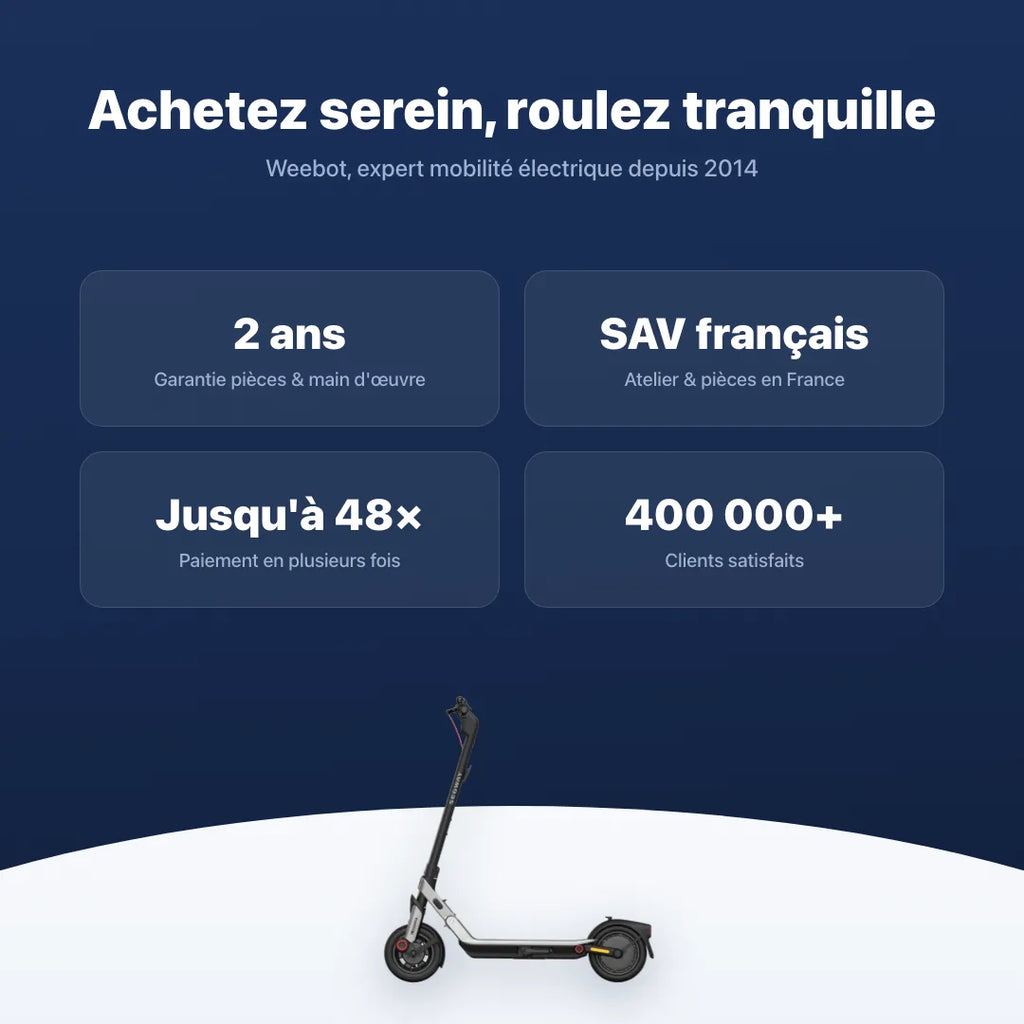 Trottinette Électrique E3 Pro E Ninebot by Segway