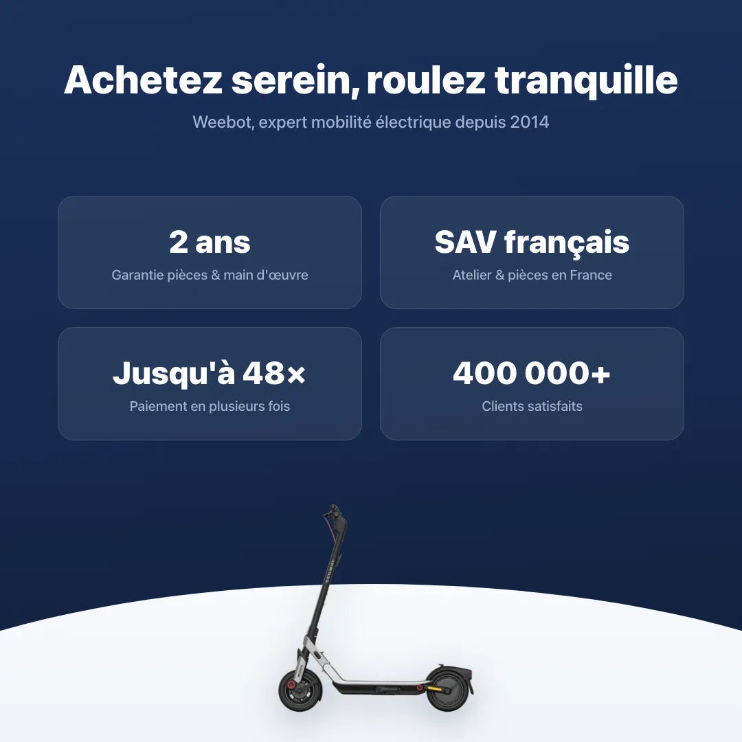 Trottinette Électrique E3 Pro E Ninebot by Segway