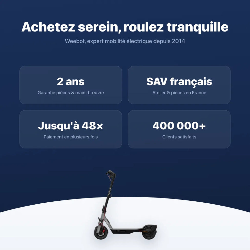 Trottinette Électrique F3 E Ninebot by Segway