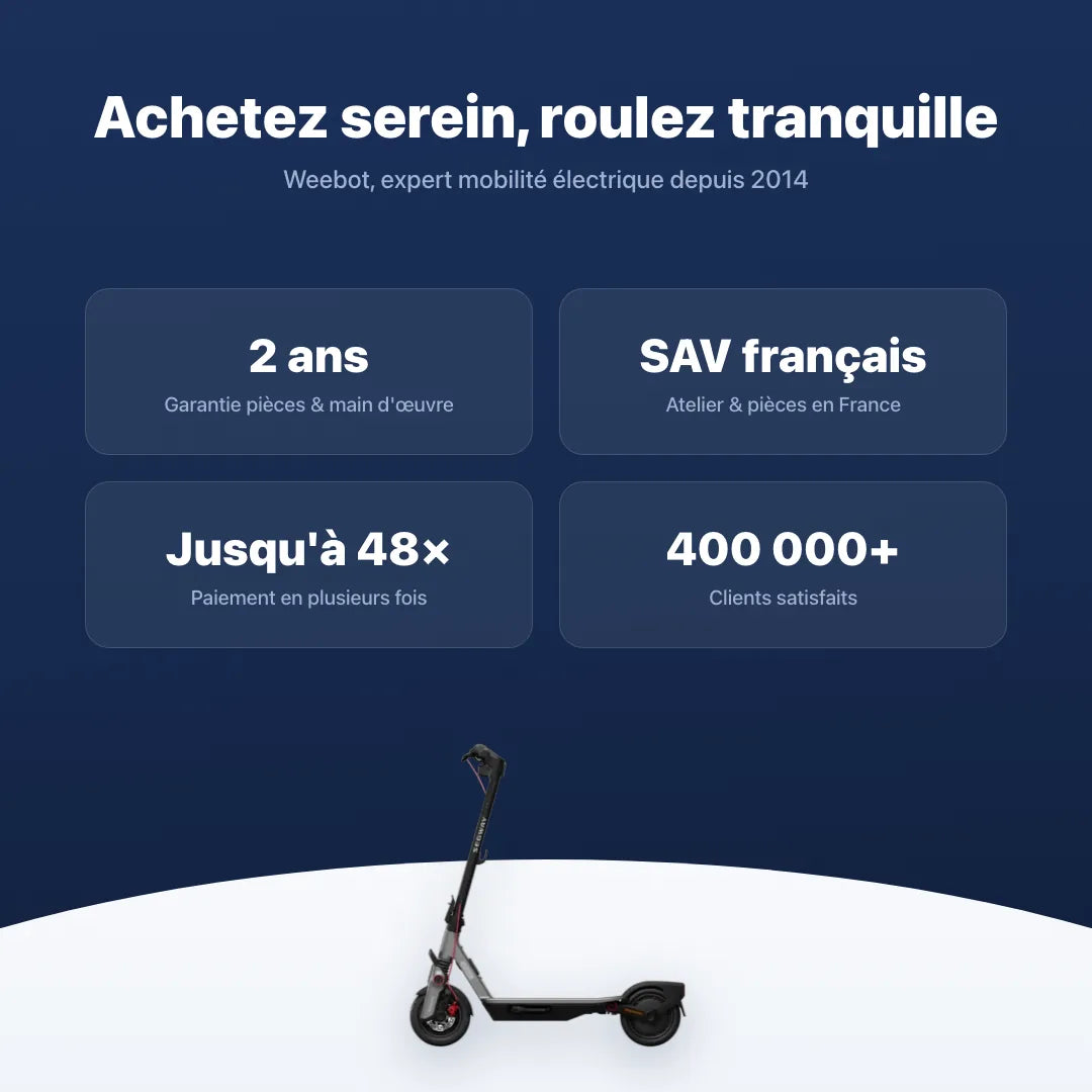 Trottinette Électrique F3 E Ninebot by Segway