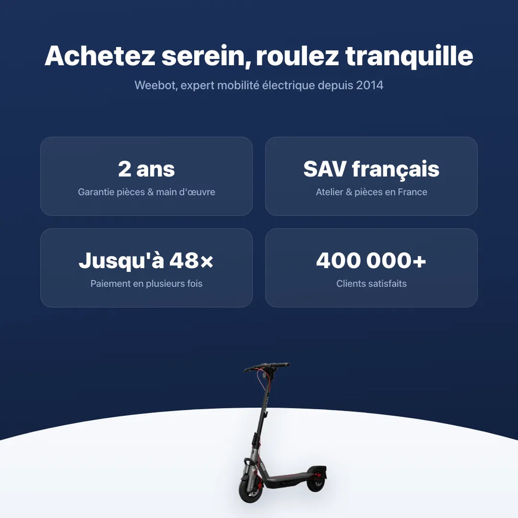 Trottinette Électrique F3 Pro E Ninebot by Segway