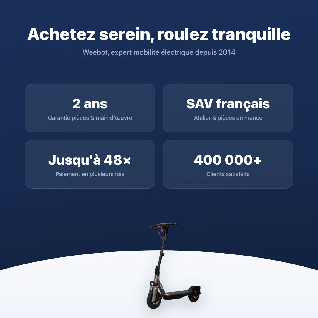 Trottinette Électrique F3 Pro E Ninebot by Segway