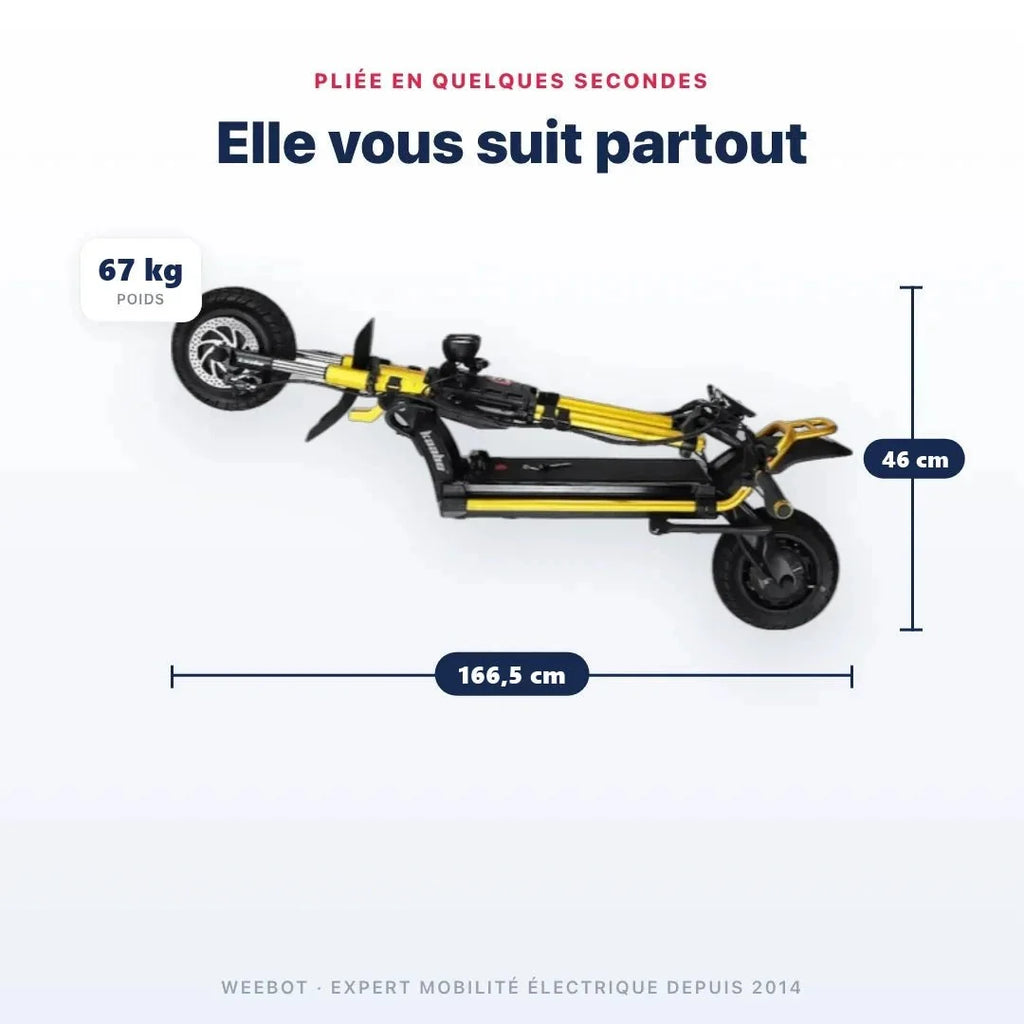 Trottinette Électrique Wolf Warrior King GTR MAX Kaabo