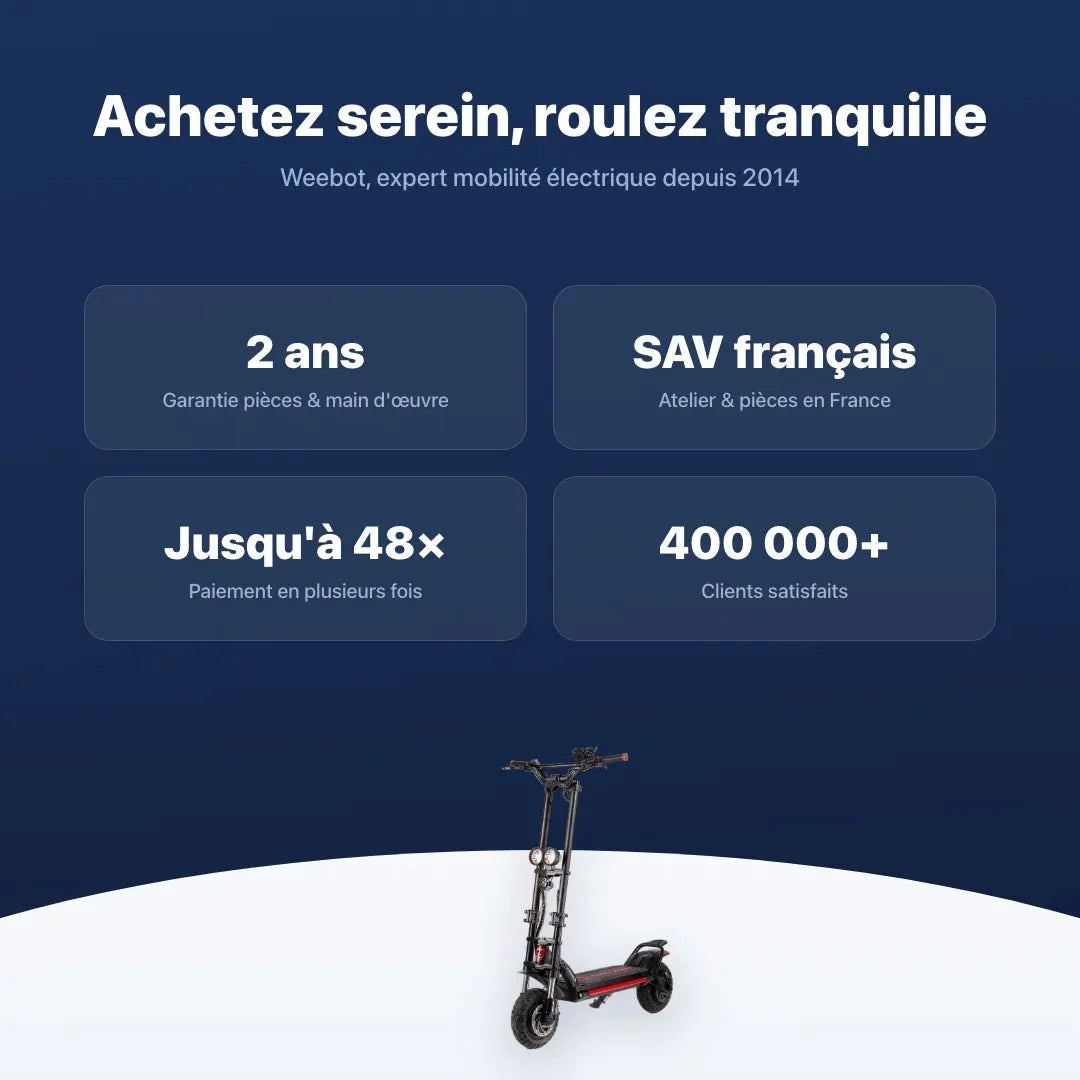 Trottinette Électrique Kaabo Wolf Warrior X Plus