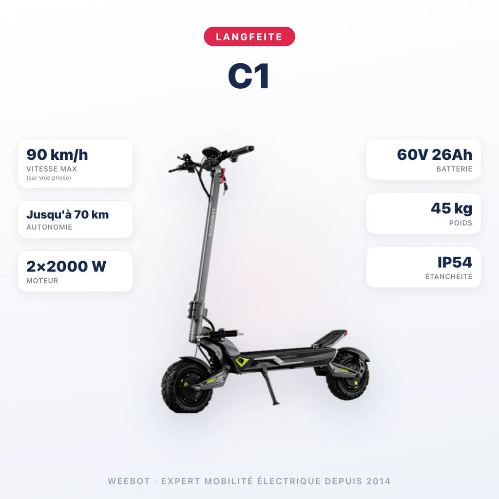 Trottinette Électrique Langfeite C1