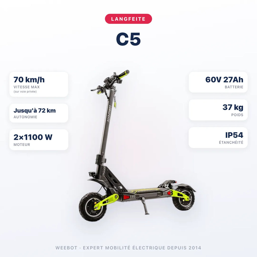 Trottinette Électrique Langfeite C5