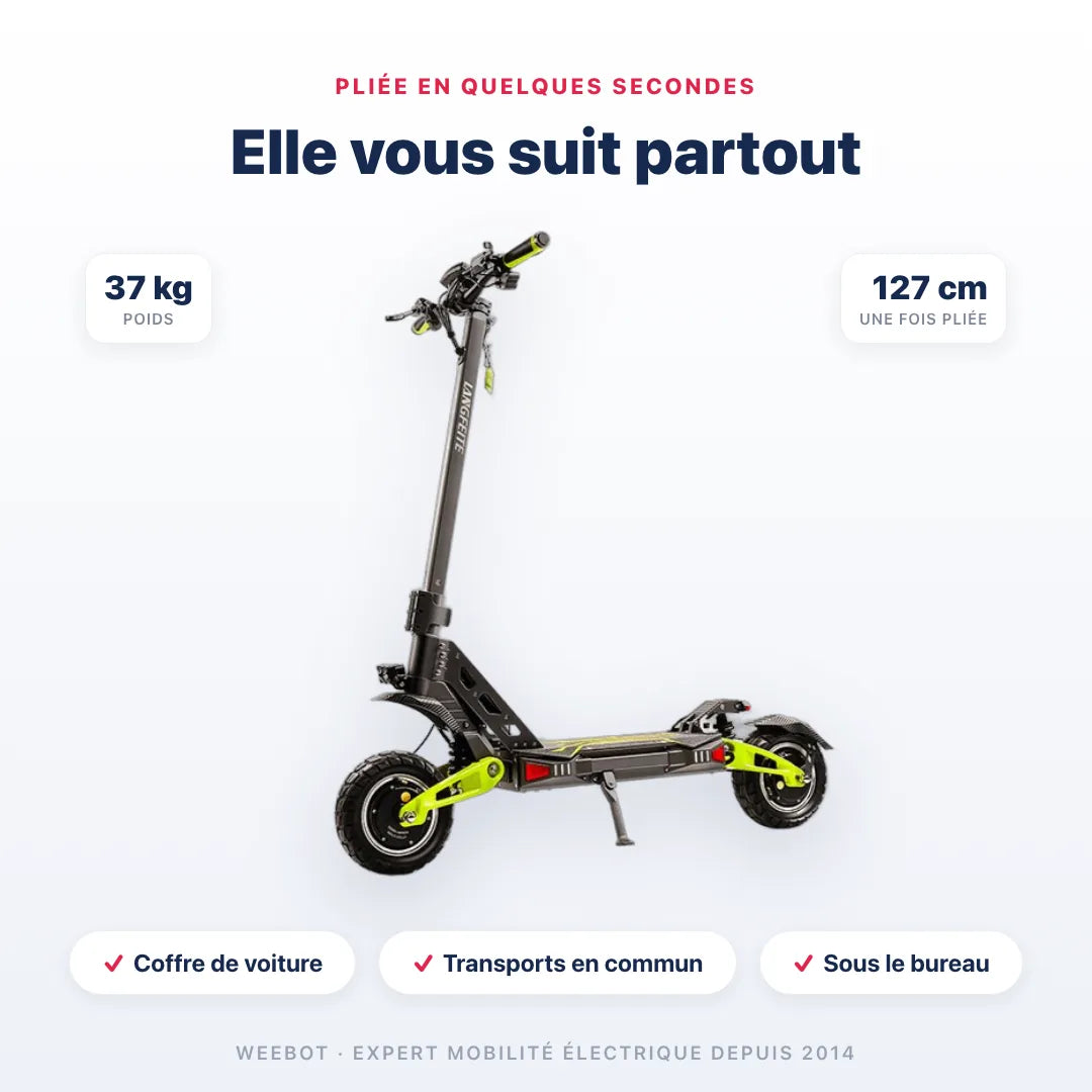 Trottinette Électrique Langfeite C5