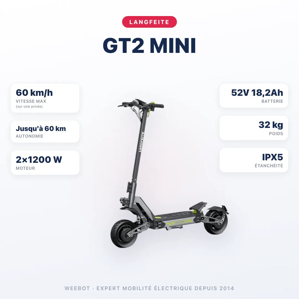 Trottinette Électrique Langfeite GT2 Mini