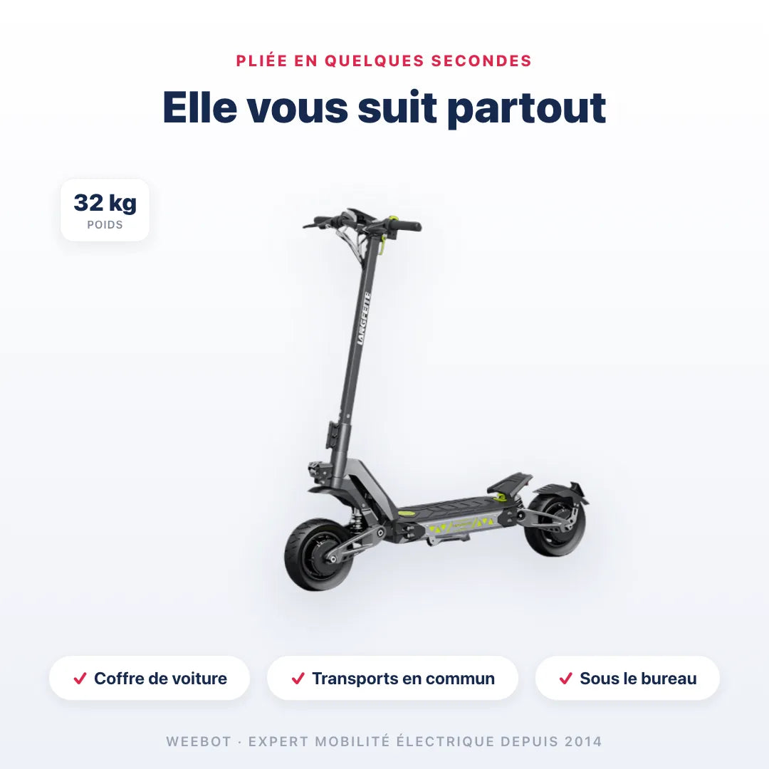 Trottinette Électrique Langfeite GT2 Mini