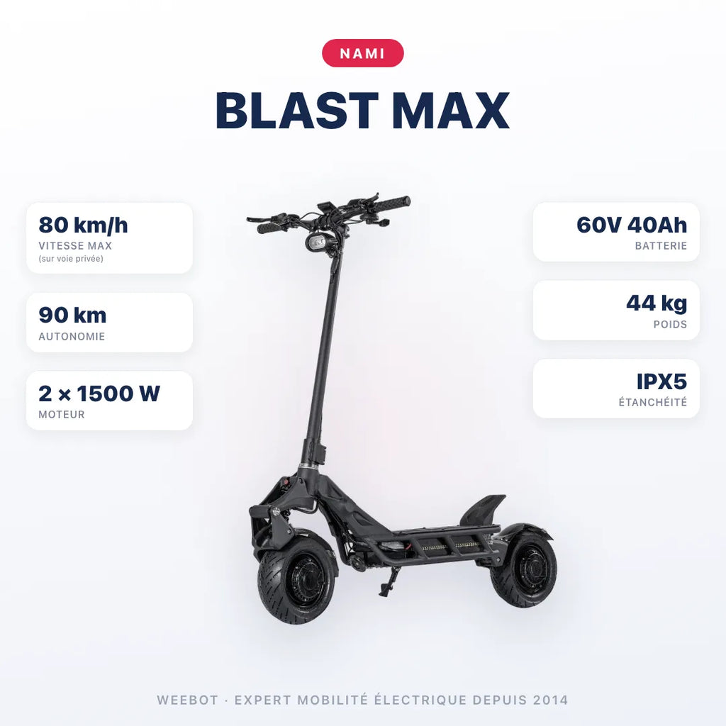 Trottinette Électrique Nami Blast Max