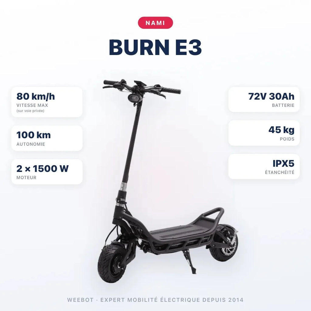 Trottinette Électrique Nami Burn E3