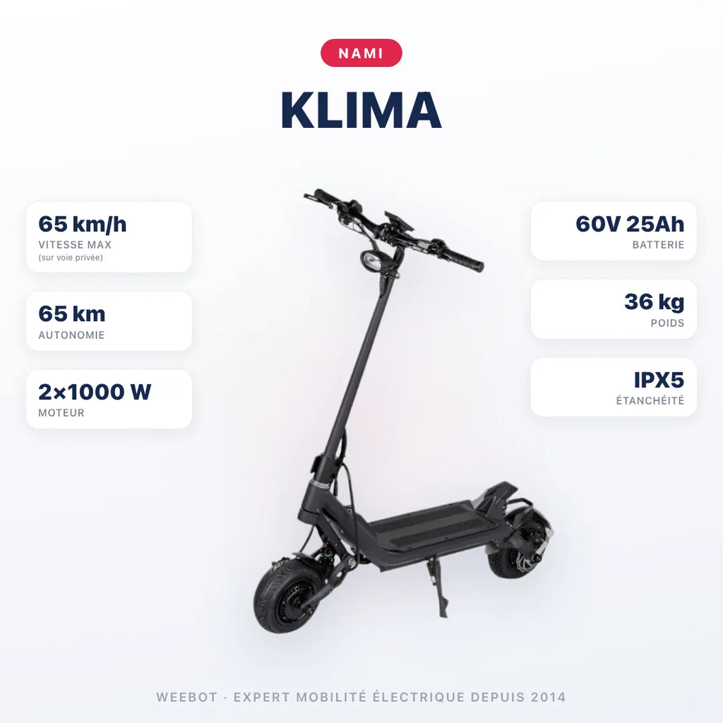 Trottinette Électrique Nami Klima