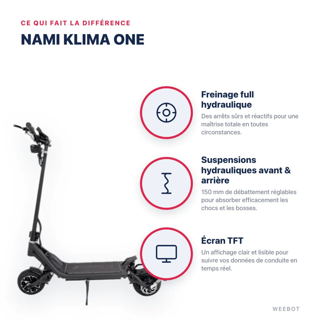 Trottinette Électrique Nami Klima One