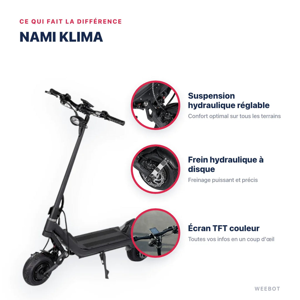 Trottinette Électrique Nami Klima