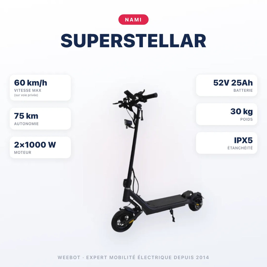 Trottinette Électrique Nami SuperStellar