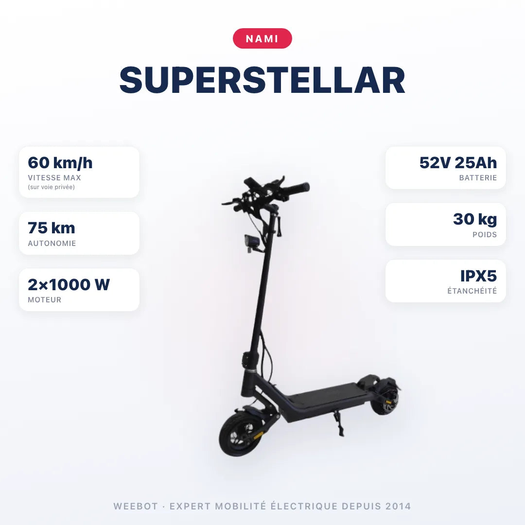 Trottinette Électrique Nami SuperStellar