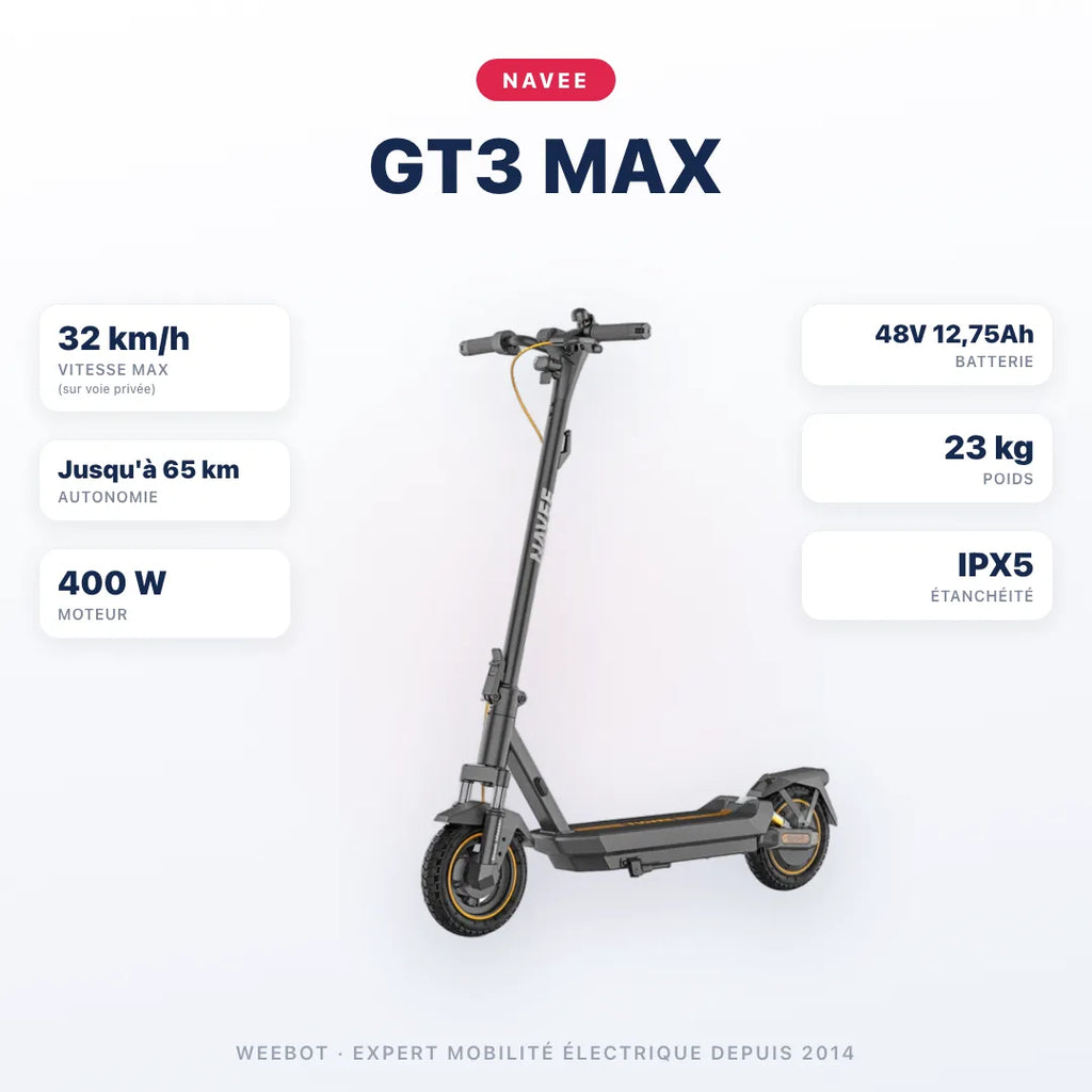 Trottinette Électrique Navee GT3 Max