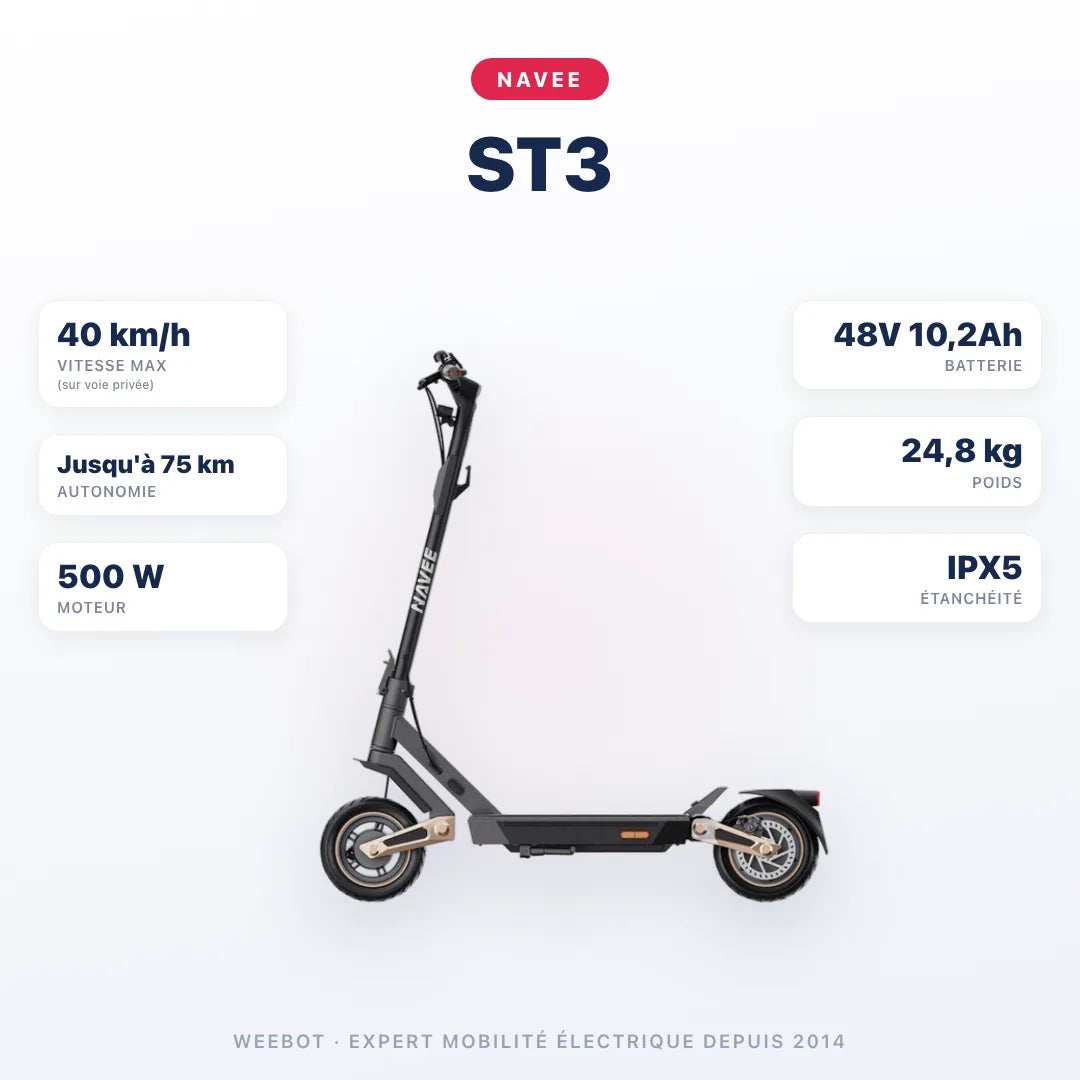 Trottinette Électrique Navee ST3
