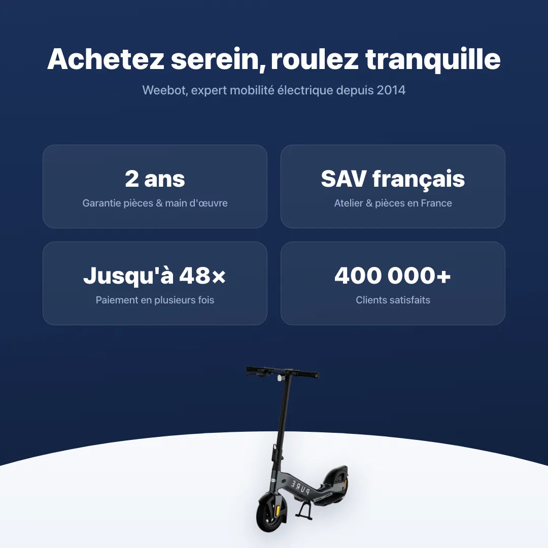 Trottinette Électrique Pure Advance Flex +