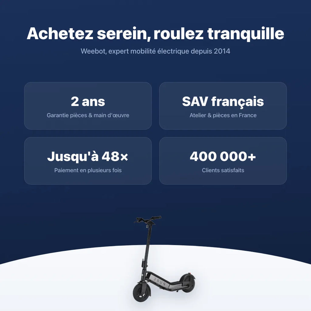 Trottinette Électrique Pure Air Escape +