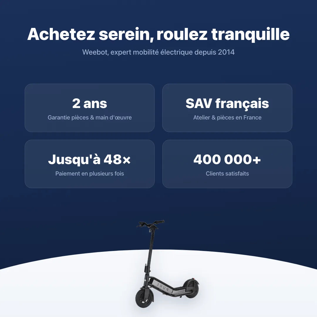 Trottinette Électrique Pure Air Escape +