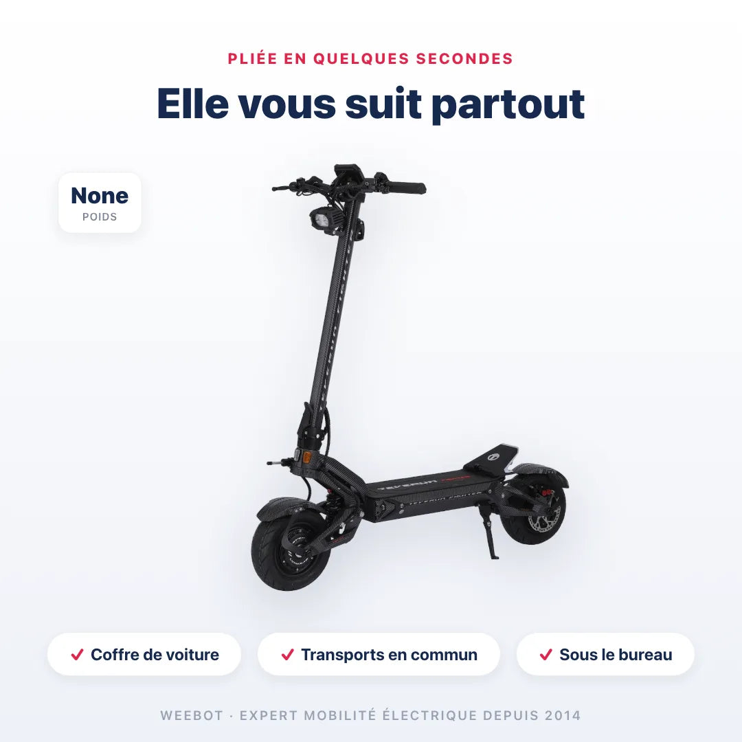 Trottinette Électrique Teverun Fighter 11 V6 2026