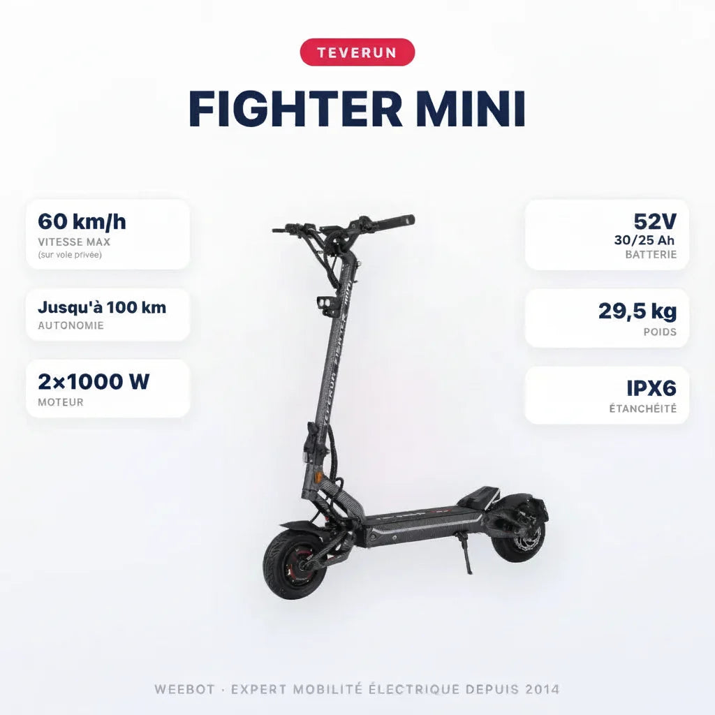 Trottinette Electrique Teverun Fighter Mini V6